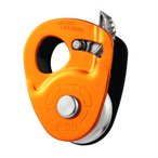 Petzl Micro Traxion Seilrolle  Seilrollen gelb Größe One Size Alpinklettern
