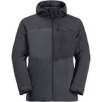 JACK WOLFSKIN Herren Doppeljacke FELDBERG 3IN1 JKT M, Größe XL in Grau