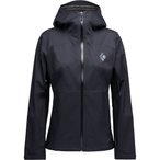 Black Diamond Fineline Stretch Shell  Damen  Regenjacke schwarz Größe XS Campi