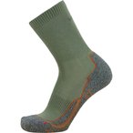 Wapiti Trek S01   Laufsocken oliv Größe 36  Trekking  Schnell trocknend Lyocel