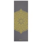 GAIAM - 6 mm Premium Printed Yoga Mat - Yogamatte Gr 61 x 173 x 0,6 cm grau