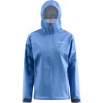 Salewa Puez Aqua 4 PTX 2.5l  Damen  Regenjacke blau Größe S Trekking  Winddich