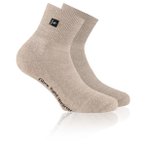 Rohner - Fibre Light Quarter - Multifunktionssocken 36-38 beige