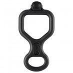 Petzl - Huit Antibrulure - Abseilgerät schwarz/grau