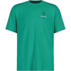 Maloja KasteinM.  Herren  T-Shirts tuerkis Größe L Lifestyle  Hautfreundlich