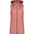 CMP Damen Weste WOMAN LONG VEST FIX HOOD, Größe 36 in Braun