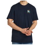 Revolution - Application T-Shirt 1463 MOU - T-Shirt Gr XXL blau