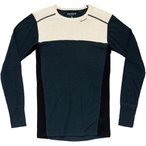 Devold Lauparen Merino 190  Herren  Langarm Unterhemden blau Größe S Camping  