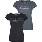 LACD Miracle + Bellavista  Bundle Damen  T-Shirts grau Größe S Sportklettern |