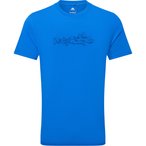 Mountain Equipment Groundup Skyline  Herren  T-Shirts blau Größe L Trekking  E