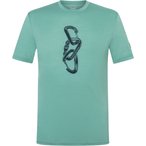 Super.Natural Carabineri  Herren  T-Shirts tuerkis Größe XL Trekking  Hautfreu