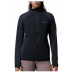Columbia - Women's Arctic Crest II Hybrid Full Zip - Fleecejacke Gr XS schwarz