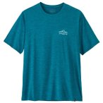 Patagonia - Cap Cool Daily Shirt Cloud Crag - Funktionsshirt Gr S türkis