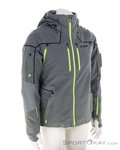 Spyder Pinnacle Melange Herren Skijacke-Grau-S