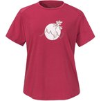 Schöffel Haberspitz  Damen  T-Shirts pink Größe XS Camping  Schnell trocknend