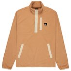 Quiksilver - No Destination Half Snap - Fleecepullover Gr S beige
