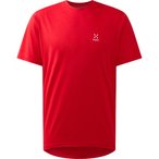Haglöfs Ridge  Herren  T-Shirts rot Größe L Camping  Geruchsneutralisierend