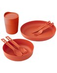 Sea To Summit - Küchenzubehör - Passage Dinnerware Set 7p Orange 