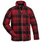 Pinewood - Kid's Kanada Fleece Hemd - Fleecejacke Gr 116 rot