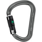 Petzl William Ball-Lock Verschlusskarabiner, grau