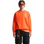 Nike ACG Dri-FIT Tuff Fleece Lite Crew GFX i Herren Longsleeve ( Orange XL)