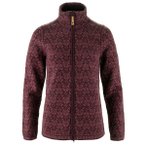 Fjällräven - Women's Snow Cardigan - Wolljacke Gr S rot