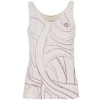 E9 Women's Koukla 2.4 Top, L, white