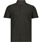 CMP Melange Polo  Herren  T-Shirts schwarz Größe XL Trekking  Elastisch