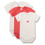 Sanetta - Kid's Set Body 325029 3-Pack - Alltagsunterwäsche Gr 74 weiß
