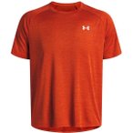 UNDER ARMOUR Herren Shirt UA TECH TEXTURED SS, Größe S in Rot