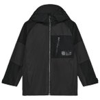 Color Kids - Kid's Junior Jacket Colorblock - Regenjacke Gr 104 schwarz