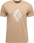 Black Diamond - Bio-Baumwoll-T-Shirt - M Engineered Diamond SS Tee Mushroom für