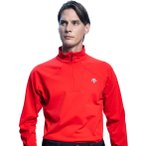 Descente Classic T-Neck Herren Funktionsshirt ( Rot 54)