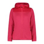 CMP Damen Kapuzensweats lg.Arm Da WOMAN JACKET FIX HOOD, Größe 36 in Schwarz