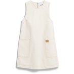 Armedangels Workwear Canvas Mini Kleid Damen  Kleider weiss Größe M Lifestyle 