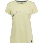 La Sportiva Trail  Damen  T-Shirts gelb Größe XS Bouldern | Sportklettern | Li