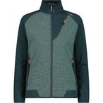 CMP Hybrid  Damen  Fleecejacke gruen Größe XS Trekking  Elastisch