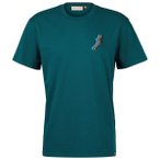 Revolution - Printed T-Shirt Run - T-Shirt Gr S blau