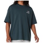 Asics - Runner Message Graphic Relaxed Tee - Laufshirt Gr M blau