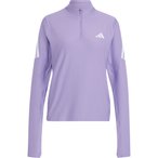 adidas Adi365 /// Zip  Damen  Longsleeves lila Größe L Laufen | Training & Fit