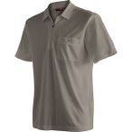 MAIER SPORTS Herren Polo Arwin 2.0 He-Polo 1/2 Arm, Größe 3XL in Braun