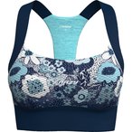Crazy Lightning Sport BH Damen  Sport-BHs blau Größe XS   Elastisch