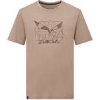 Salewa Eagle Geometric  Herren  T-Shirts beige Größe M Trekking  Hautfreundlic