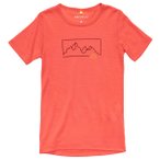 Devold - Kid's Active Outline Tee - Merinoshirt Gr 92 cayenne