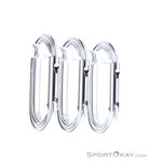 Black Diamond Oval Carabiner 3er Schnappkarabiner-Set-Grau-One Size