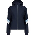 CMP Damen Jacke WOMAN JACKET ZIP HOOD, Größe 42 in Blau