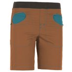 E9 BRC Short Klettershorts für Kinder, 10 Jahre, cocoa