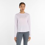 New Balance Athletics Damen Laufshirt ( Flieder XL Größe,)