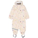 Mikk-Line - Kid's PU Rain Suit AOP - Overall Gr 116 weiß