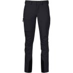 BERGANS Bergans Damen Hose lang W BREHEIMEN SOFTSHELL PANTS, Größe L in Schwar